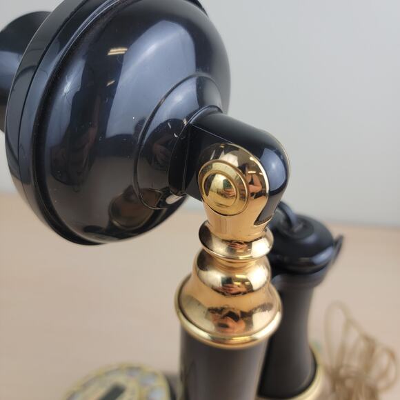 Vintage Candle Stick Rotary Dial Telephone - Picture 11 of 12